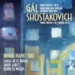 Gál, Shostakovich: Piano Trios